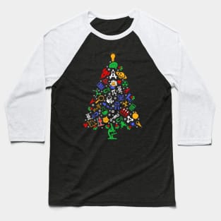 Ugly Science Christmas Tree Baseball T-Shirt